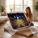 Oklahoma Memorial Stadium Wall Art Canvas Print – Oklahoma
