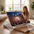 Oklahoma Memorial Stadium Wall Art Canvas Print – Oklahoma