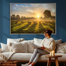Sheep Wall Art Canvas Print – Rural Farm Animal Artwork by MyGreatCanvas | Canvas Wall Art Prints | Photo Prints & Wall Decor