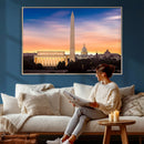 Washington DC Skyline Wall Art Canvas Print – Lincoln by MyGreatCanvas | Canvas Wall Art Prints | Photo Prints & Wall Decor