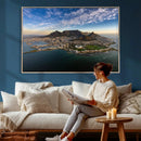 Cape Town Wall Art Canvas Print – Table Mountain Coastal by MyGreatCanvas | Canvas Wall Art Prints | Photo Prints & Wall Decor