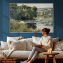 Streamside by Edward Mitchell Bannister Wall Art Canvas by MyGreatCanvas | Canvas Wall Art Prints | Photo Prints & Wall Decor