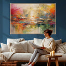 Colorful Abstract Canvas Wall Art — Large Textured Oil by MyGreatCanvas | Canvas Wall Art Prints | Photo Prints & Wall Decor
