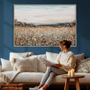 Neutral Wildflower Field Canvas Wall Art — Beige Earth Tone by MyGreatCanvas | Canvas Wall Art Prints | Photo Prints & Wall Decor