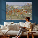 Childe Hassam Celia Thaxter Garden Canvas — 1890 American by MyGreatCanvas | Canvas Wall Art Prints | Photo Prints & Wall Decor