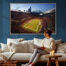 Chicago Bears Soldier Field Canvas Wall Art, NFL Stadium Panorama Print, Football Arena Photography for Sports Fans by MyGreatCanvas | Canvas Wall Art Prints | Photo Prints & Wall Decor