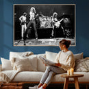 Led Zeppelin Live Concert Canvas Wall Art, Classic Rock Band Photography Print, Vintage Music Stage Performance Artwork by MyGreatCanvas | Canvas Wall Art Prints | Photo Prints & Wall Decor