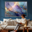 Colorful Abstract Canvas Wall Art Print, Vibrant Popup Color Art Print