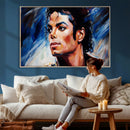 Abstract Michael Jackson Photo Wall Art Canvas Print by MyGreatCanvas | Canvas Wall Art Prints | Photo Prints & Wall Decor