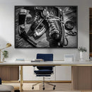 Old Pair of Mens Skates Wall Art Canvas, Men Skates Wall Art by MyGreatCanvas | Canvas Wall Art Prints | Photo Prints & Wall Decor