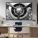 Vintage Airplane Wall Art Canvas Print by MyGreatCanvas | Canvas Wall Art Prints | Photo Prints & Wall Decor