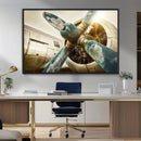Vintage Airplane Canvas Print by MyGreatCanvas | Canvas Wall Art Prints | Photo Prints & Wall Decor
