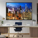 Los Angeles Night Wall Art Canvas Print