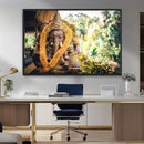 Hinduism Statue Wall Art Canvas Print