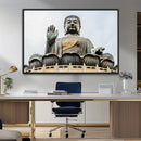 Buddha Statue Wall Art Canvas Print