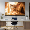 Buddha Statue Hands Wall Art Canvas Print by MyGreatCanvas | Canvas Wall Art Prints | Photo Prints & Wall Decor