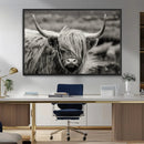 Cow Focus Canvas Wall Art Print by MyGreatCanvas | Canvas Wall Art Prints | Photo Prints & Wall Decor