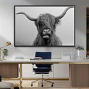 Texas Cow Wall Art Canvas, Texas Longhorn Cattle Canvas by MyGreatCanvas | Canvas Wall Art Prints | Photo Prints & Wall Decor