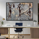 Abstract African Womens Art Canvas Print by MyGreatCanvas | Canvas Wall Art Prints | Photo Prints & Wall Decor