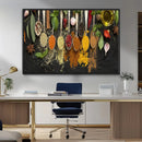 Kitchen Spice Wall Art Canvas Print