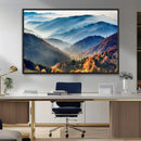 Mountains Forest Autumn Wall Art Canvas Print by MyGreatCanvas | Canvas Wall Art Prints | Photo Prints & Wall Decor