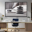 Burning Incense and Zen Stones Buddhism Wall Art, Zen Stones by MyGreatCanvas | Canvas Wall Art Prints | Photo Prints & Wall Decor