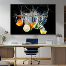 Kitchen Wall Art, Kitchen Fruits Art Canvas Print