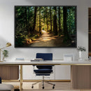 Natural Landscape Wall Art Relaxing Forest Canvas Print