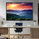 Mountain and Sunset Wall Art Canvas Print by MyGreatCanvas | Canvas Wall Art Prints | Photo Prints & Wall Decor