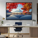 Mount Fuji Canvas Wall Art Japan Autumn Mountain Canvas