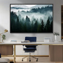 Captivating Misty Forest Wall Art Canvas, Premium Canvas by MyGreatCanvas | Canvas Wall Art Prints | Photo Prints & Wall Decor