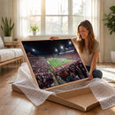 Washington-Grizzly Stadium Canvas Print, American Football