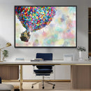 Up Pixar Poster, Look Up Pixar Wall Art, Up Pixar Canvas,
