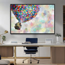 Up Pixar Poster, Look Up Pixar Wall Art, Up Pixar Canvas,