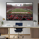 Wisconsin Badgers Team Print Canvas - Madison Camp Randall