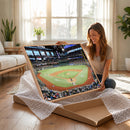 Texas Rangers Baseball Team Print - Arlington Globe Life
