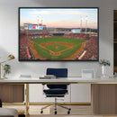 Cincinnati Reds Baseball Print Canvas- Cincinnati