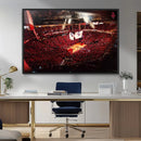 Houston Rockets Basketball Team Print Canvas- Houston Toyota