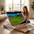 Miami Marlins Baseball Team Print - Miami LoanDepot Park