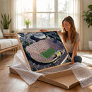 Michigan Wolverines Football Team Print - Ann Arbor Michigan
