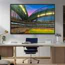 Milwaukee Brewers Baseball Team Print Canvas- American