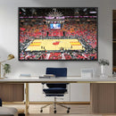 Miami Heat Basketball Team Print Wall Art- Kaseya Center by MyGreatCanvas | Canvas Wall Art Prints | Photo Prints & Wall Decor
