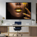 African American Art Black Woman Canvas Print, African Wall