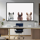 Horse Wall Art - Minimalist Horse Triptych Wall Art – Modern by MyGreatCanvas | Canvas Wall Art Prints | Photo Prints & Wall Decor