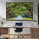 Wormsloe State Plantation Driveway Wall Art Canvas Print by MyGreatCanvas | Canvas Wall Art Prints | Photo Prints & Wall Decor