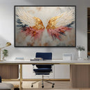 Golden Angel Wings Wall Art Canvas Print – Stunning Abstract by MyGreatCanvas | Canvas Wall Art Prints | Photo Prints & Wall Decor