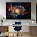 Nebula and Galaxies in Space Wall Art Canvas Print, Spiral