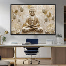 Serene Buddha Wall Art | Yoga Room Decor and Meditation Wall