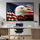 American Flag Eagle Symbol Wall Art, American Flag Eagle by MyGreatCanvas | Canvas Wall Art Prints | Photo Prints & Wall Decor
