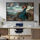 Miranda by the Shore Wall Art Canvas Print – Tempest Scene by MyGreatCanvas | Canvas Wall Art Prints | Photo Prints & Wall Decor